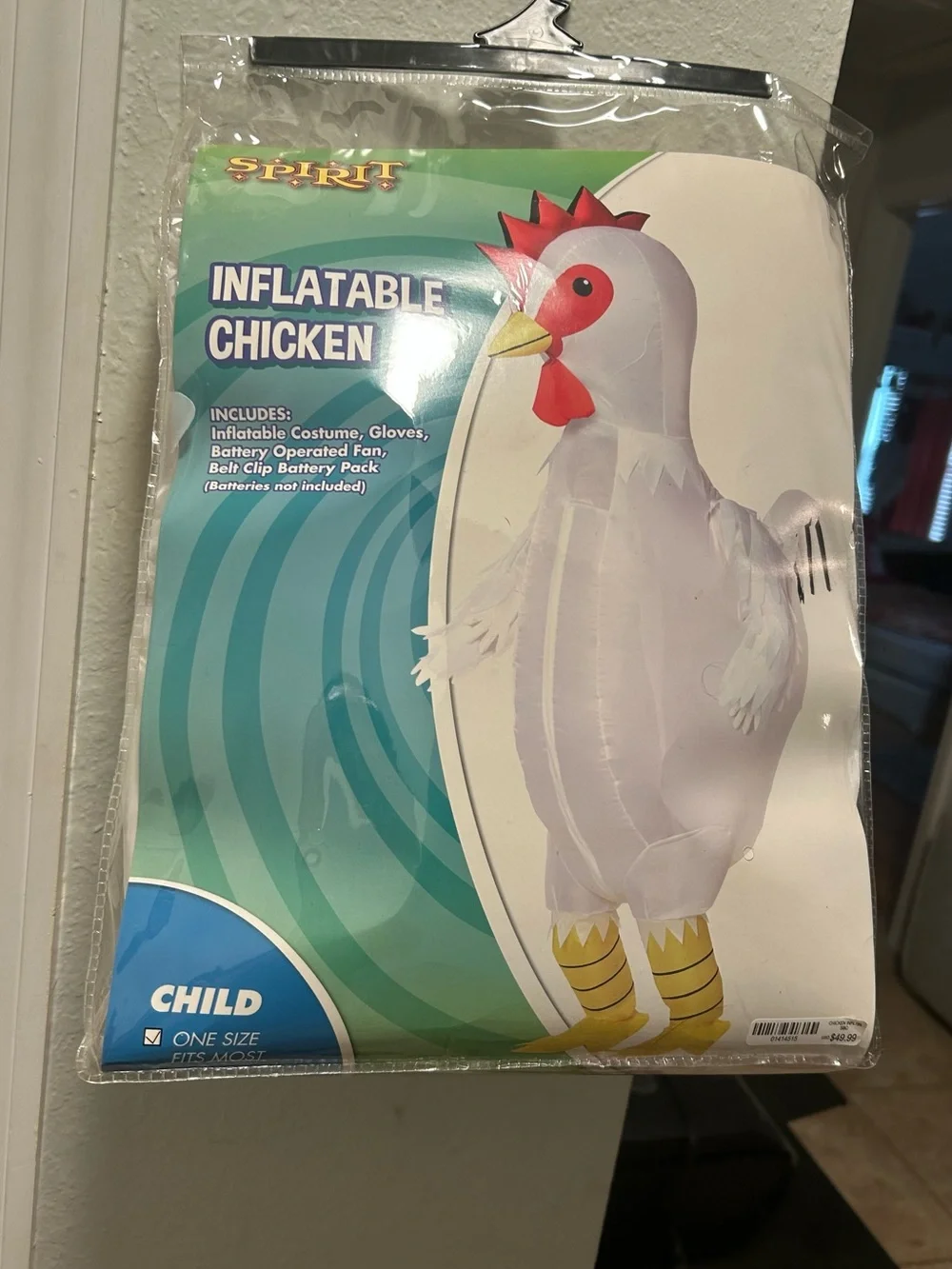 Inflatable Chicken Costume